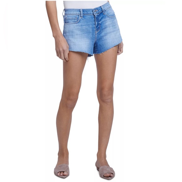 L'Agence Audrey Cutoff Denim Shorts in Daytona, Size 32 New w/Tag - Picture 1 of 7